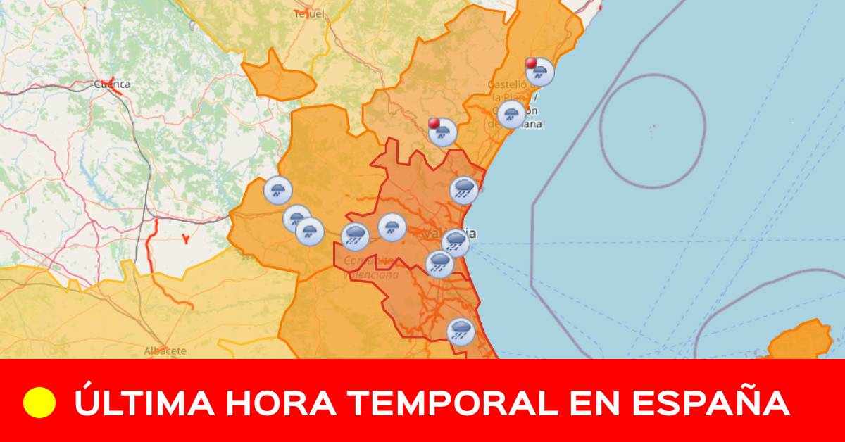 AEMET activa alertas meteorológicas en España: ¿qué significa cada color y cómo actuar?